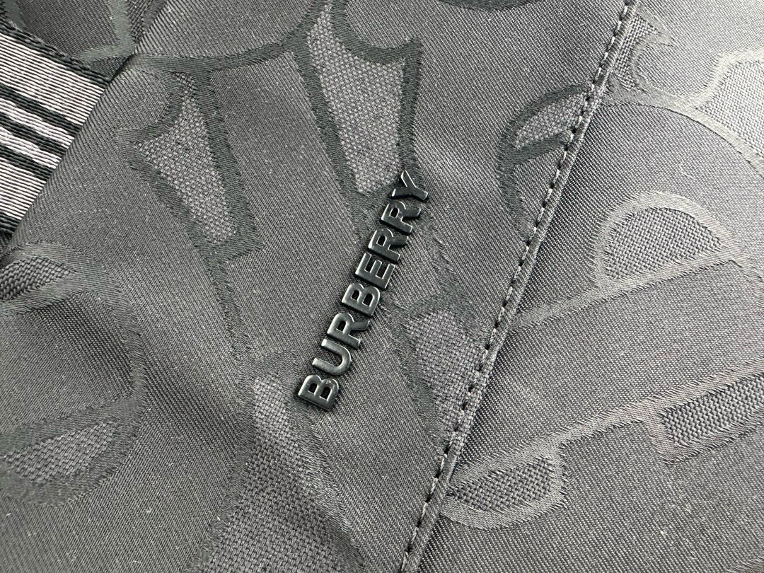 Burberry TB Monogram Nylon Leather Backpack