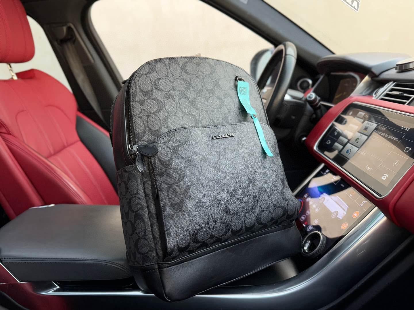 Coach Graham Monogram Backpack