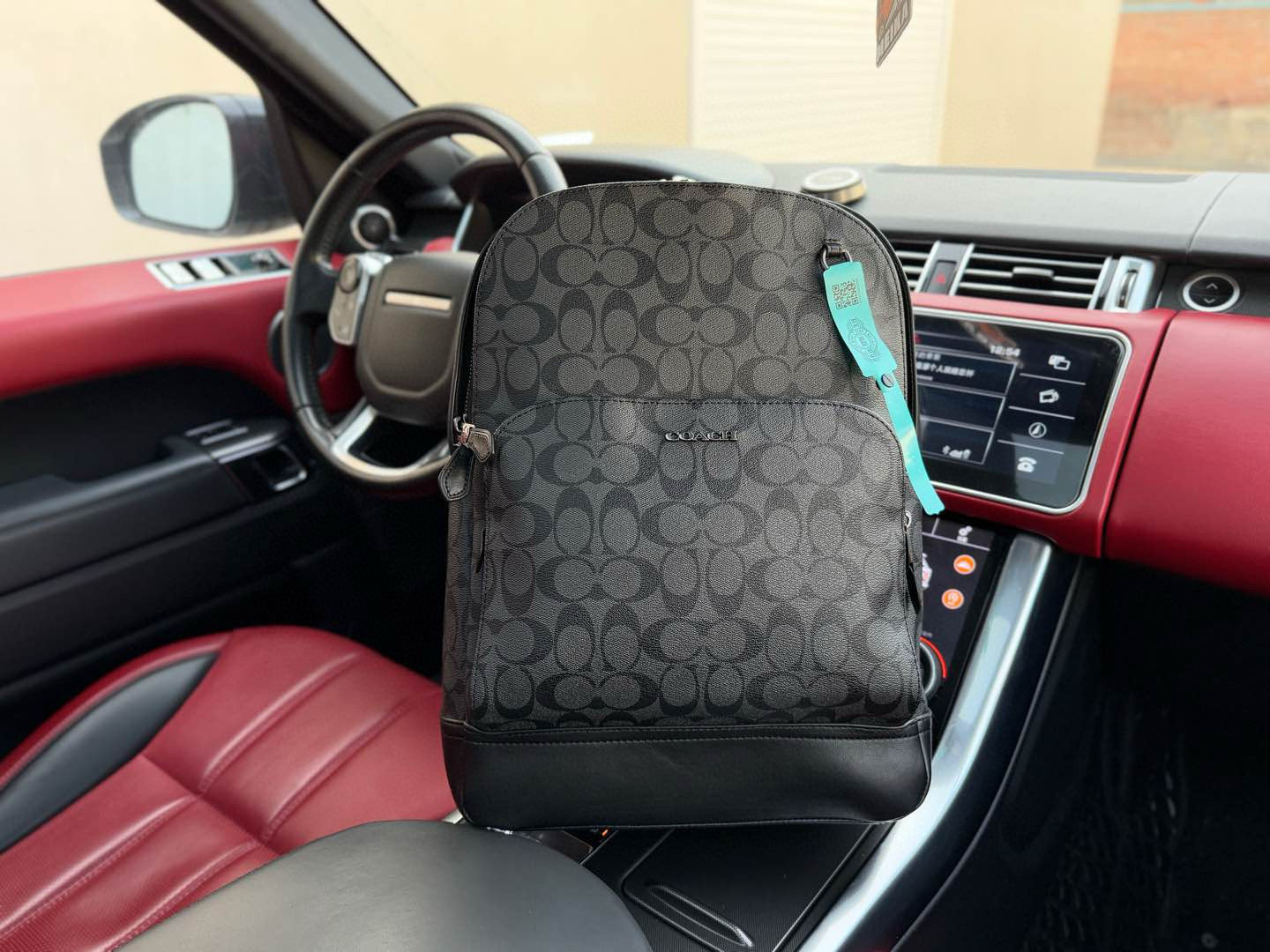 Coach Graham Monogram Backpack
