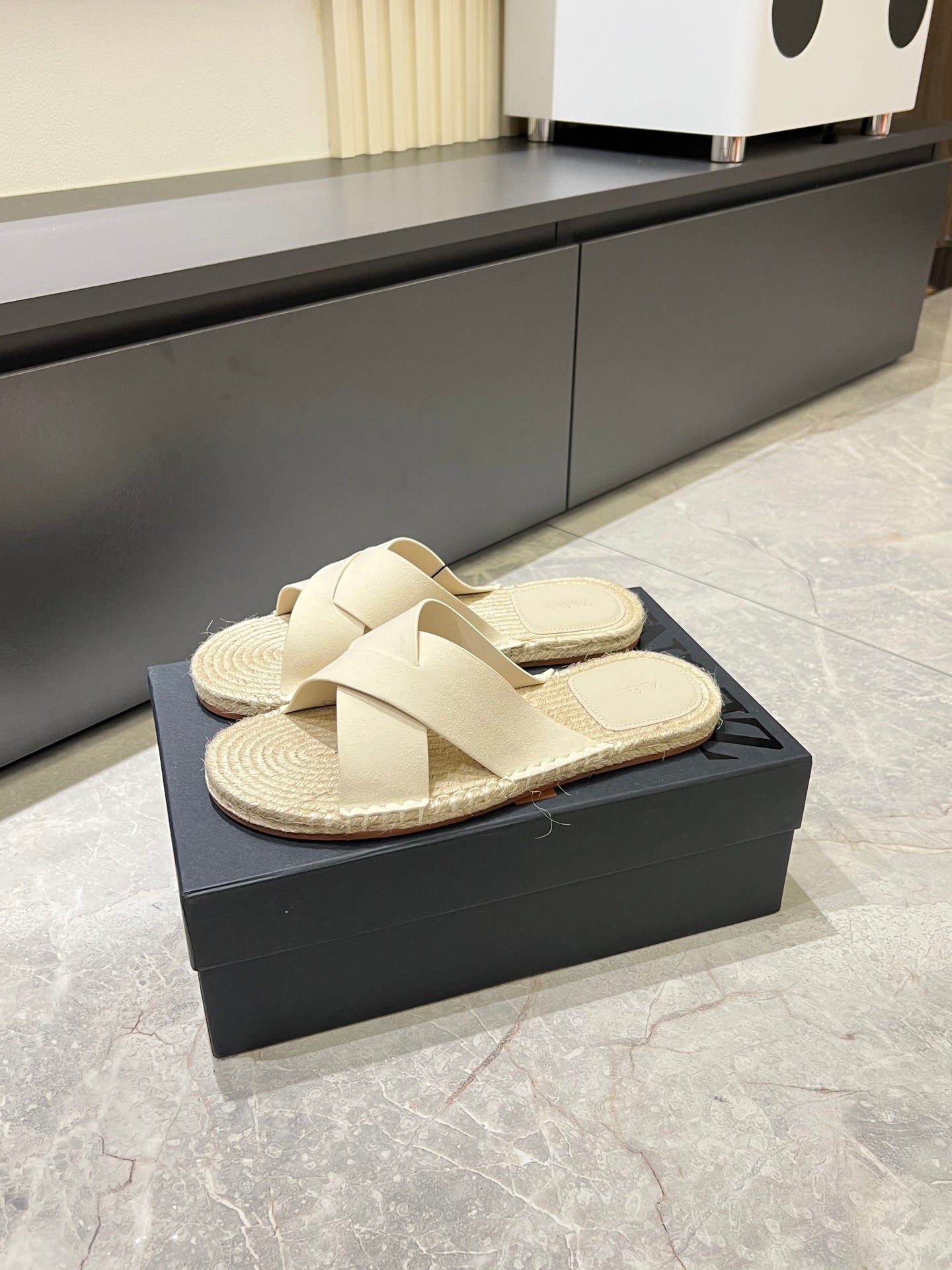 Zegna Classic Leather and Suede Slides