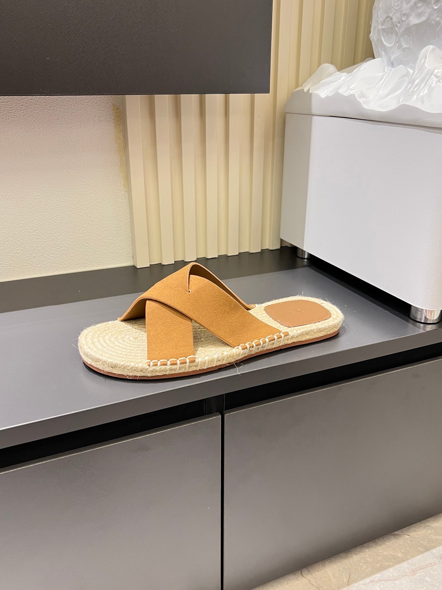Zegna Classic Leather and Suede Slides
