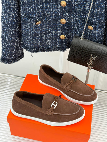 Hermès Retro Couple's Loafers – 25FW