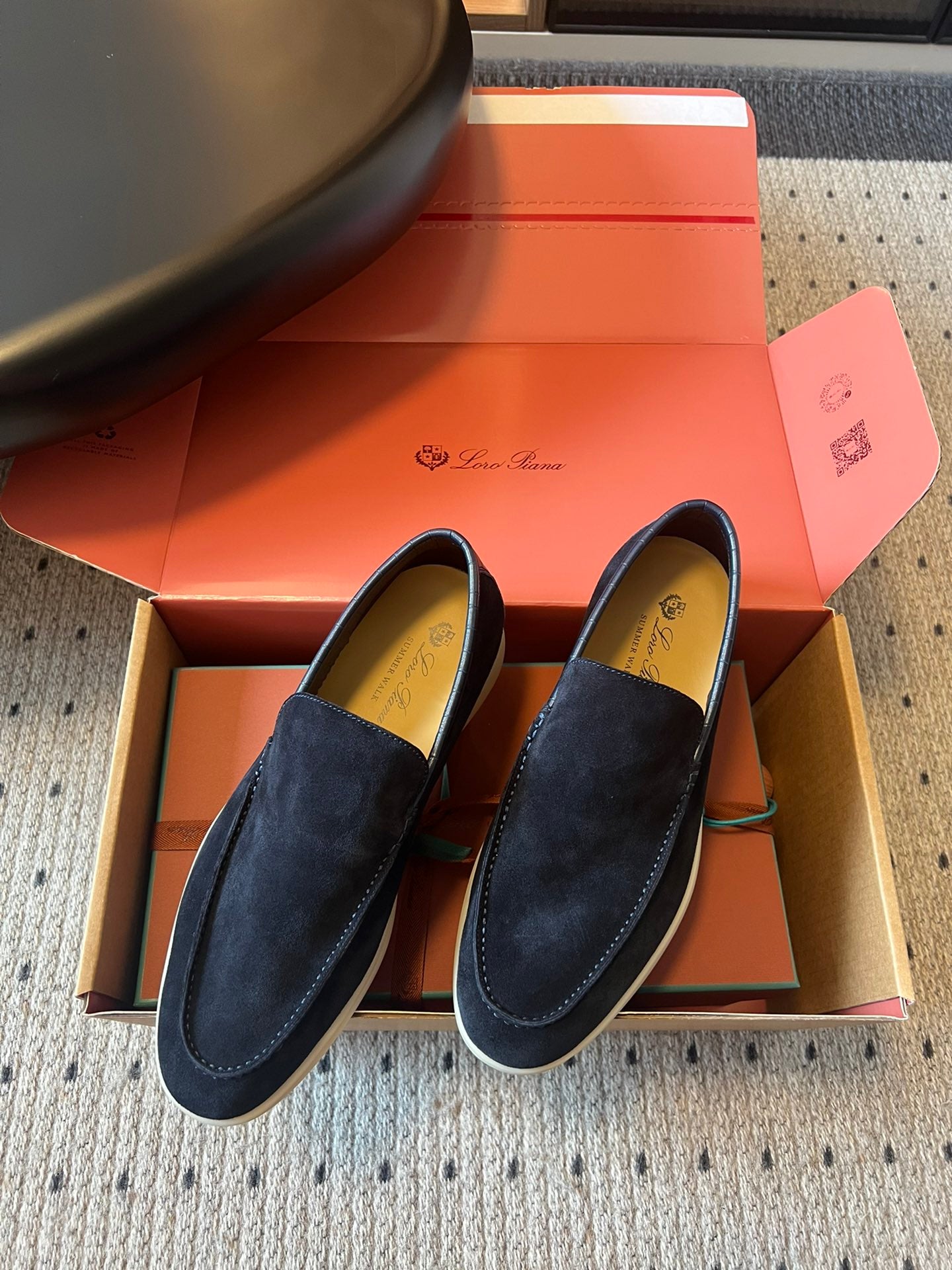 Loro Piana Men's Italian Leather Loafers