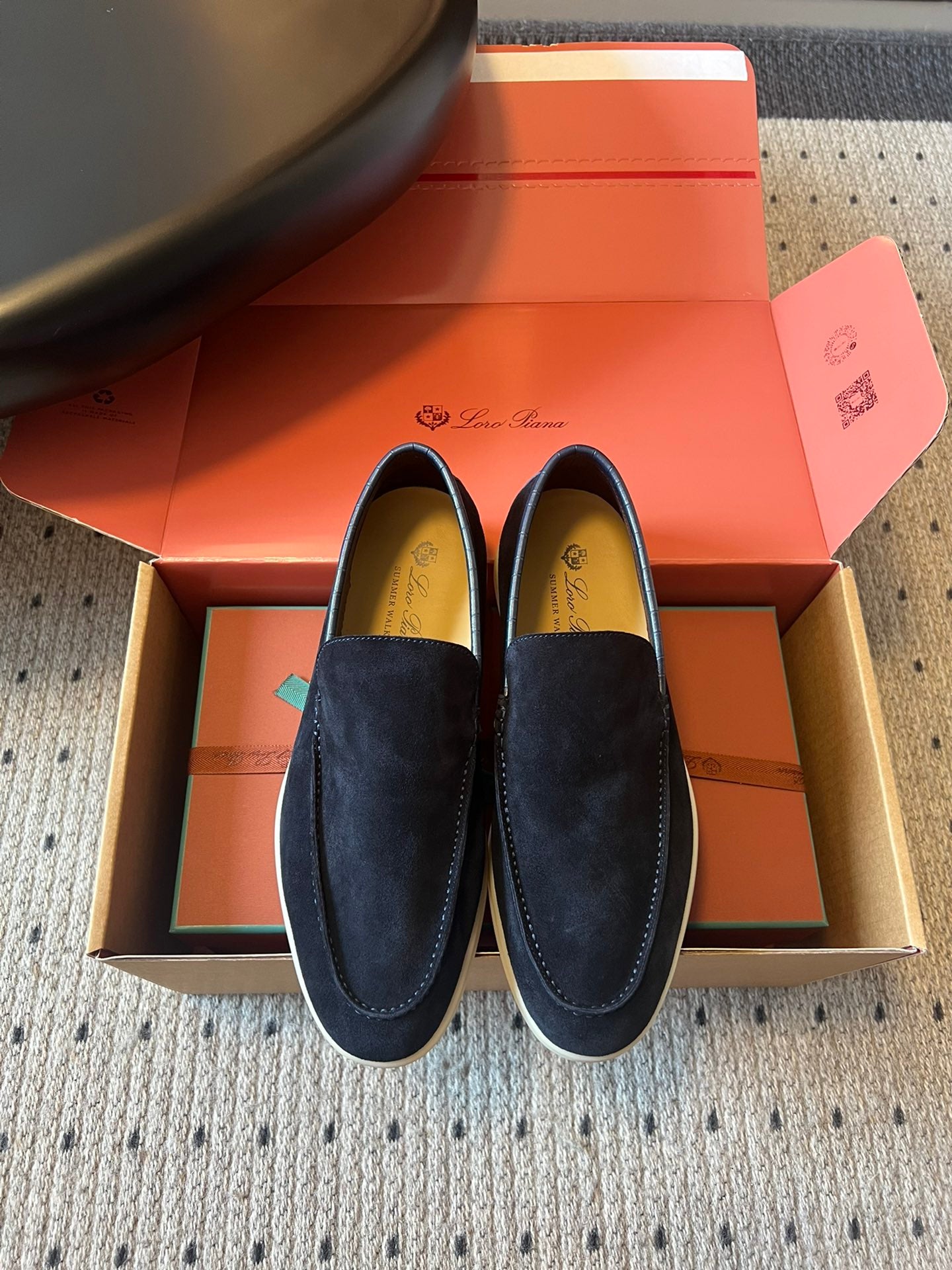 Loro Piana Men's Italian Leather Loafers