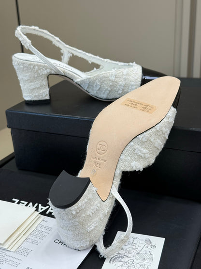 Chanel Classic Slingback Heels – 2025 New Version