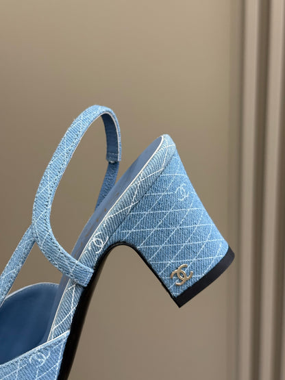 Chanel Classic Slingback Heels – 2025 New Version
