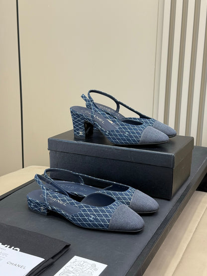 Chanel Classic Slingback Heels – 2025 New Version