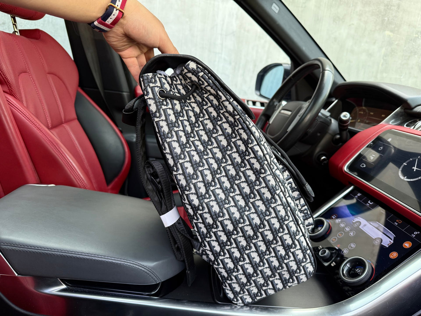 Dior Oblique Saddle Men's Backpack