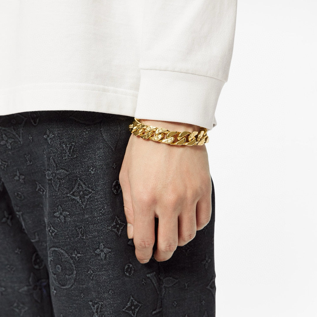 Louis Vuitton Monogram Chain Links Bracelet