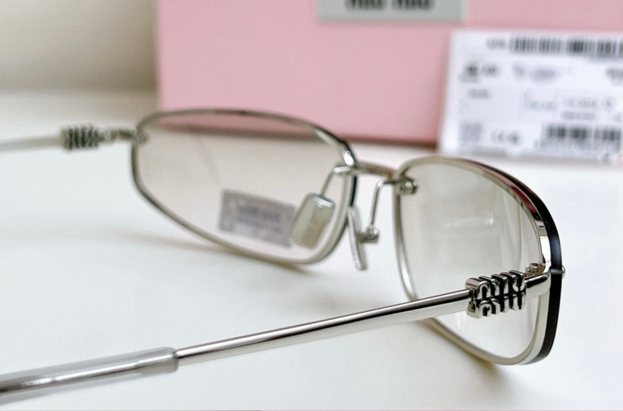 Miu Miu A50 Futuristic Cat-Eye Sunglasses – 25SS