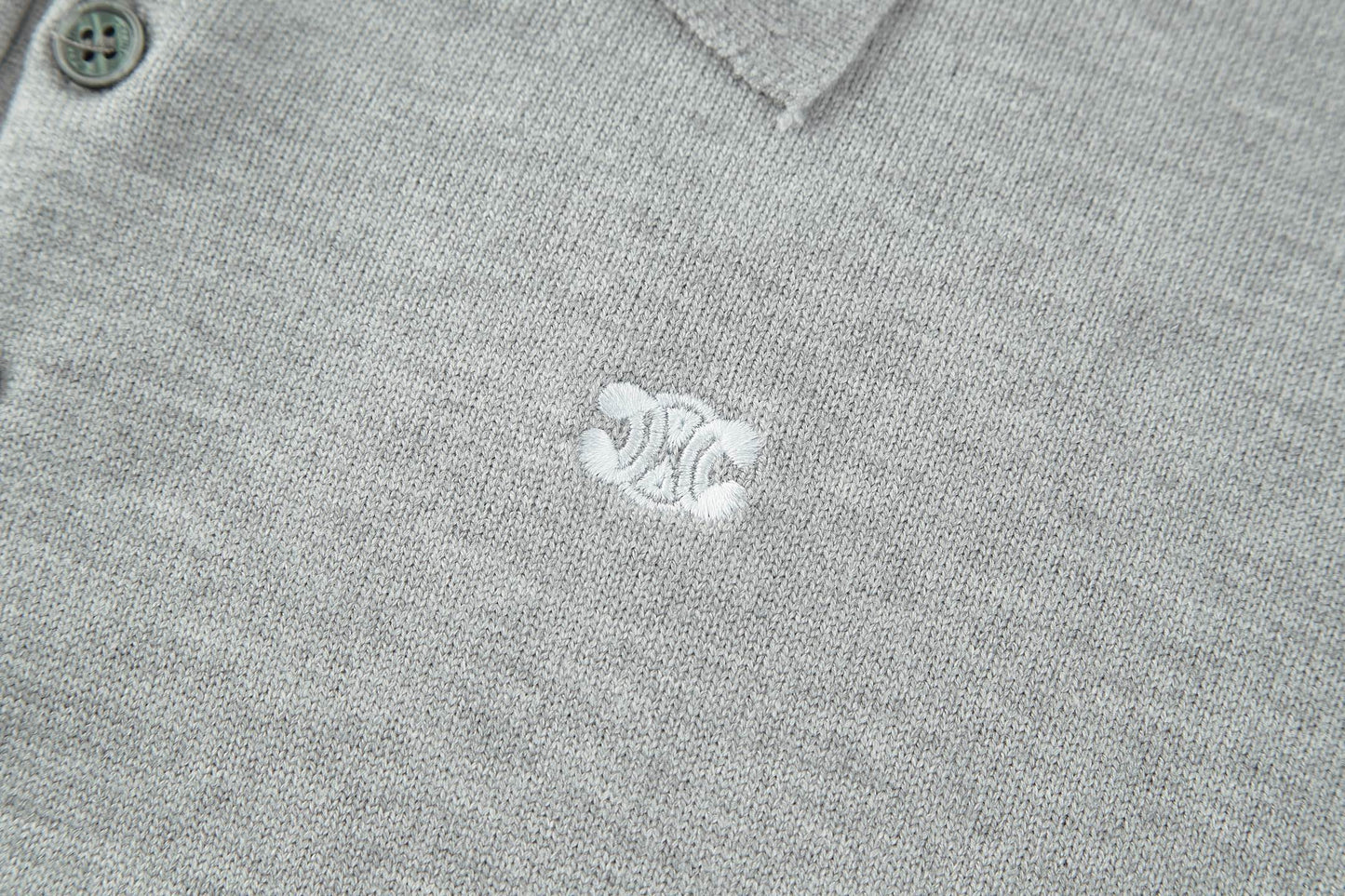 Celine Embroidered Triomphe Knit Polo