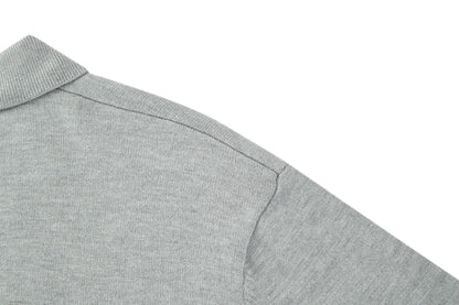 Celine Embroidered Triomphe Knit Polo