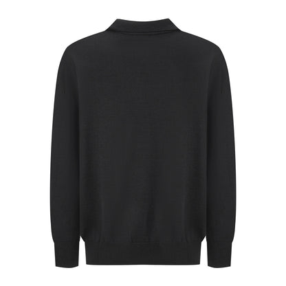 Celine Embroidered Triomphe Knit Polo