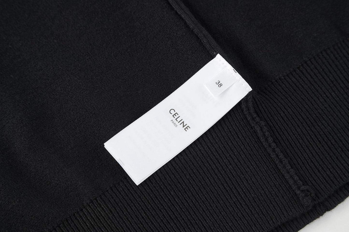 Celine Embroidered Triomphe Knit Polo