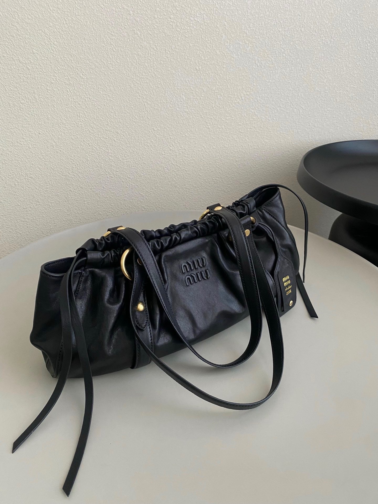 Miu Miu Nappa Dumpling Bag