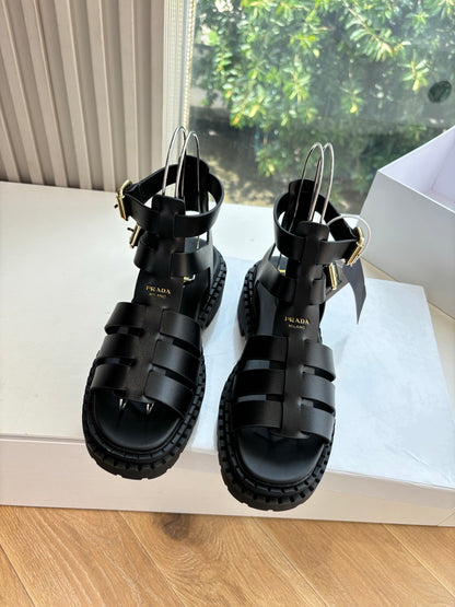 Prada 2025 Spring/Summer Cage Sandals