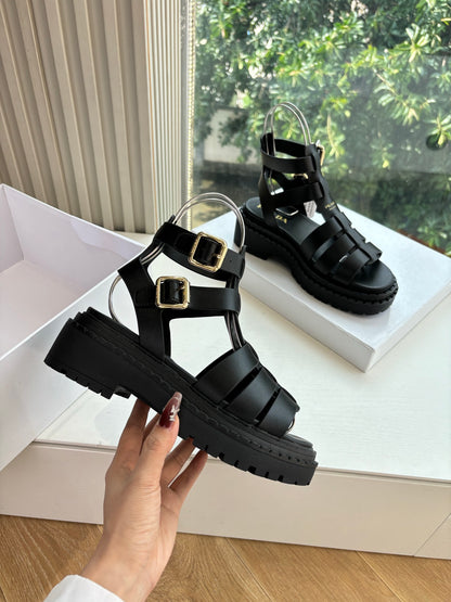 Prada 2025 Spring/Summer Cage Sandals