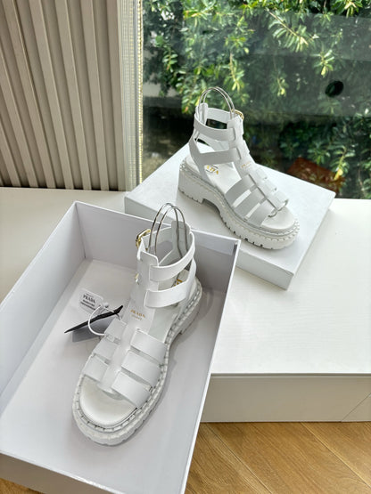 Prada 2025 Spring/Summer Cage Sandals