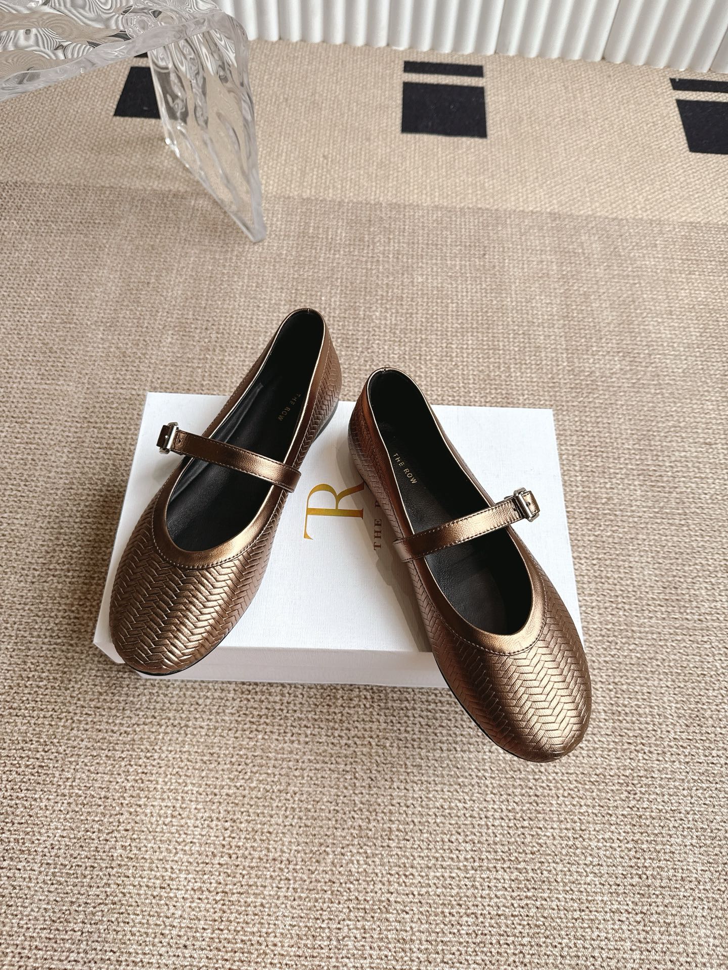 The Row Canal Minimalist Round-Toe Ballet Flats – 2025 Autumn/Winter Collection