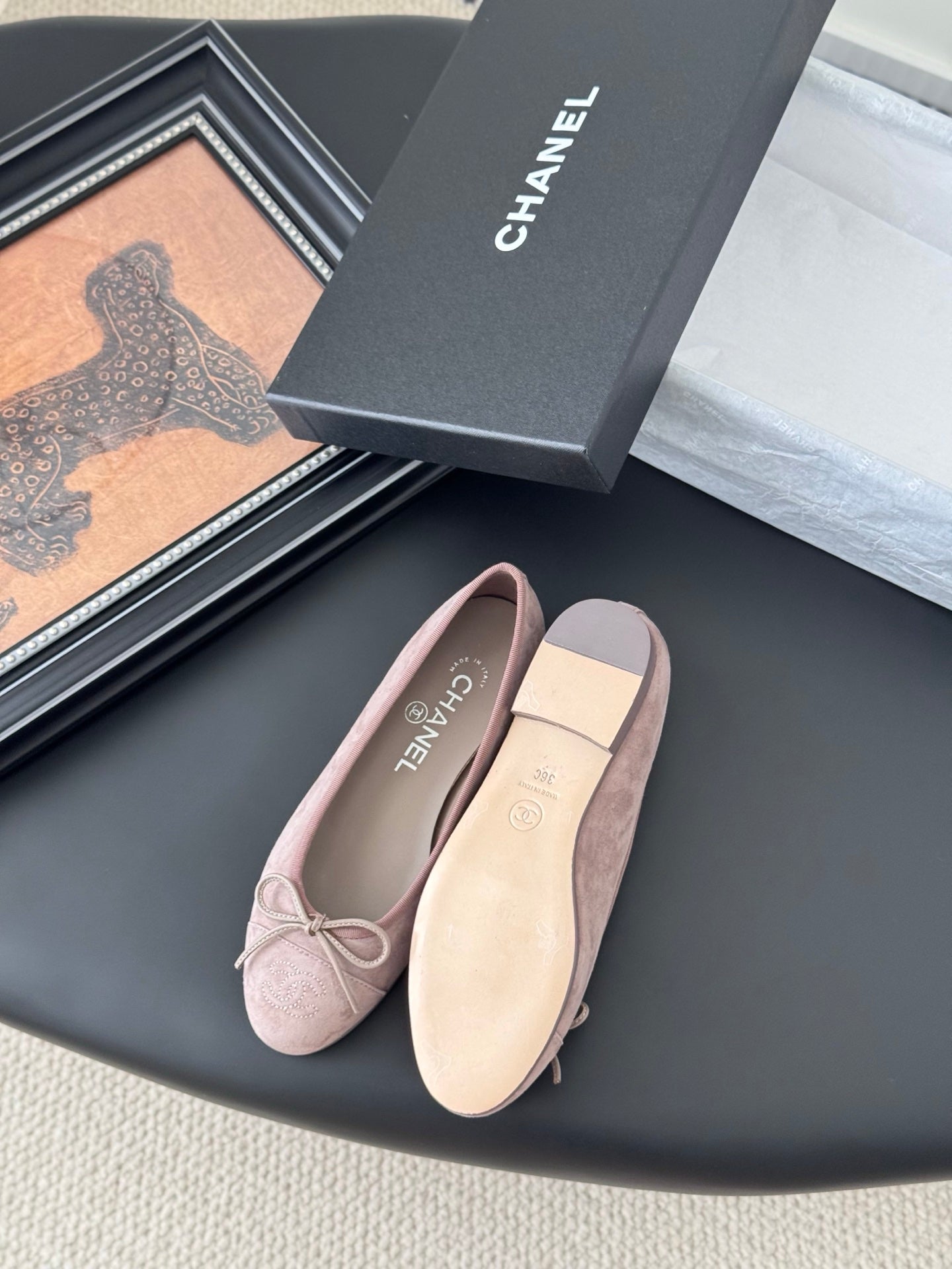 Chanel New Color Ballet Flats