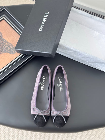 Chanel New Color Ballet Flats