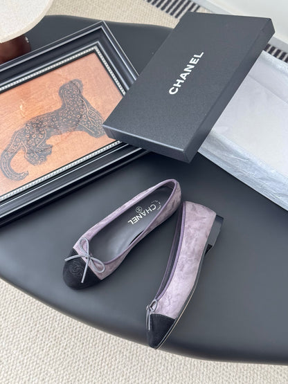 Chanel New Color Ballet Flats