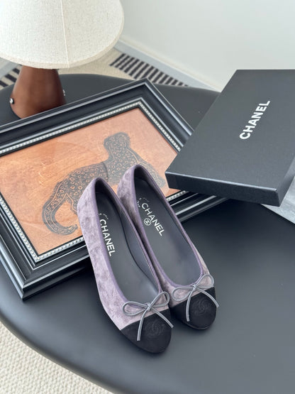 Chanel New Color Ballet Flats
