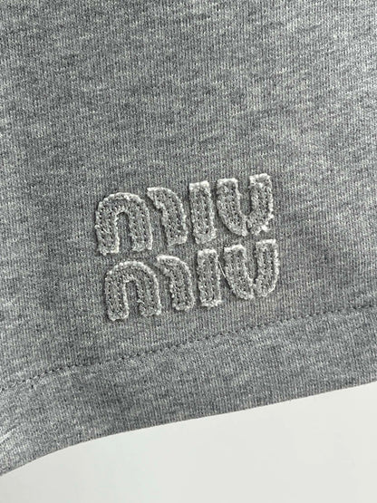 Miu Miu Elastic-Waist A-Line Skirt