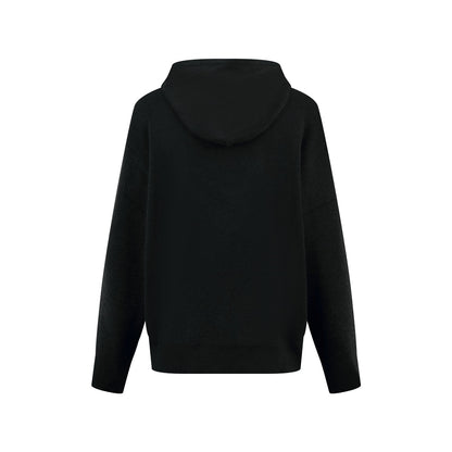 Loewe Anagram Embroidered Wool Hoodie