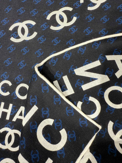 Chanel Silk Cashmere Scarf – 2025 Fall/Winter Collection