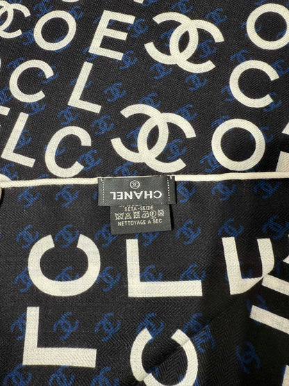 Chanel Silk Cashmere Scarf – 2025 Fall/Winter Collection