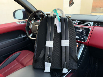 Coach West Series Large Monogram Striped Backpack
