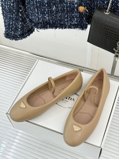 Prada Classic Mary Jane Flats