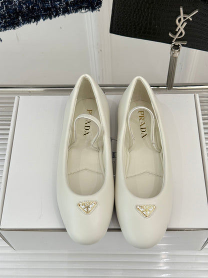 Prada Classic Mary Jane Flats