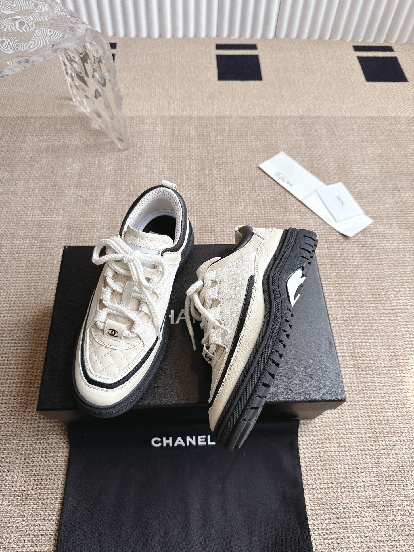 Chanel Thick-Soled Sneakers – 25SS Collection
