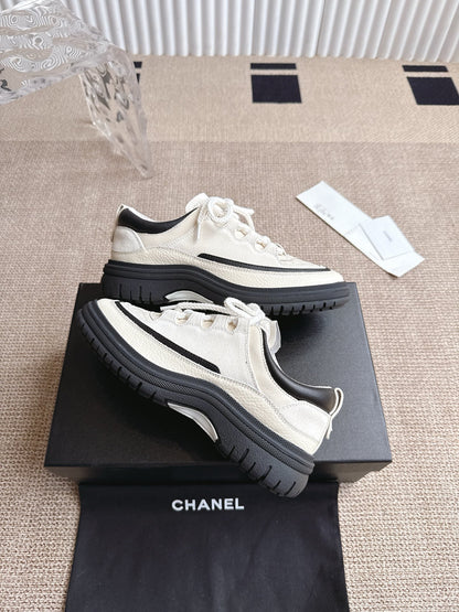 Chanel Thick-Soled Sneakers – 25SS Collection