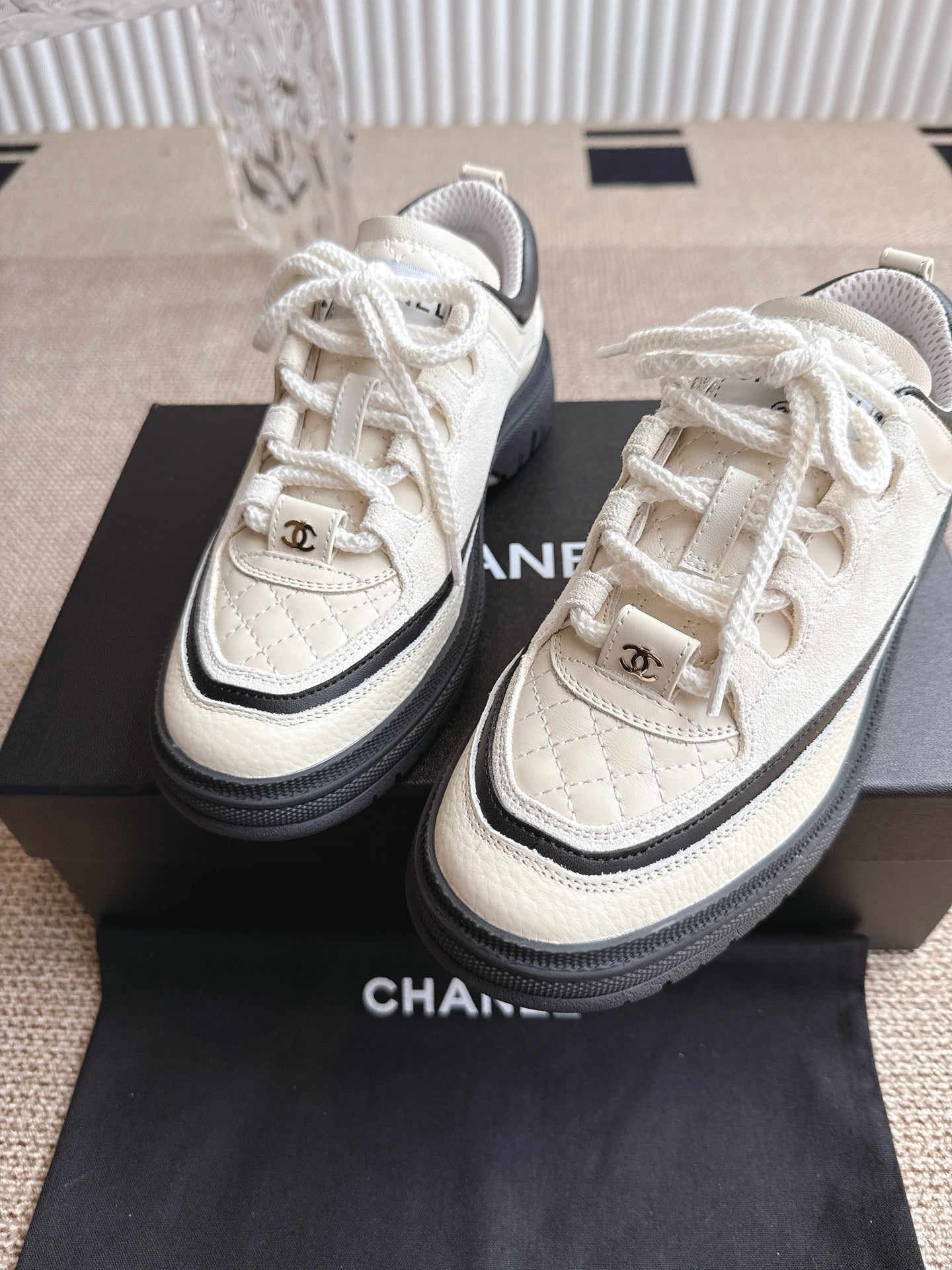 Chanel Thick-Soled Sneakers – 25SS Collection