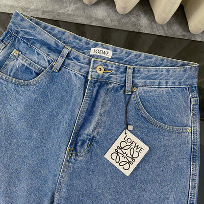 Loewe Anagram Laser-Cut Denim Jeans – 25SS