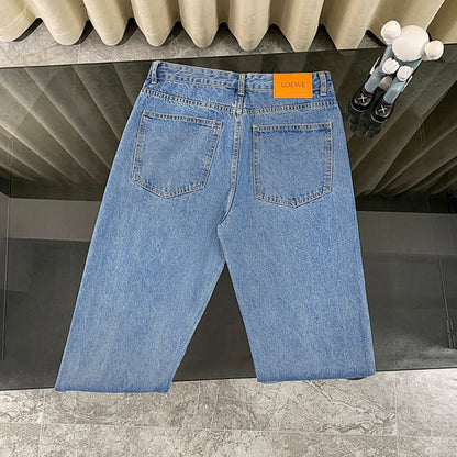 Loewe Anagram Laser-Cut Denim Jeans – 25SS