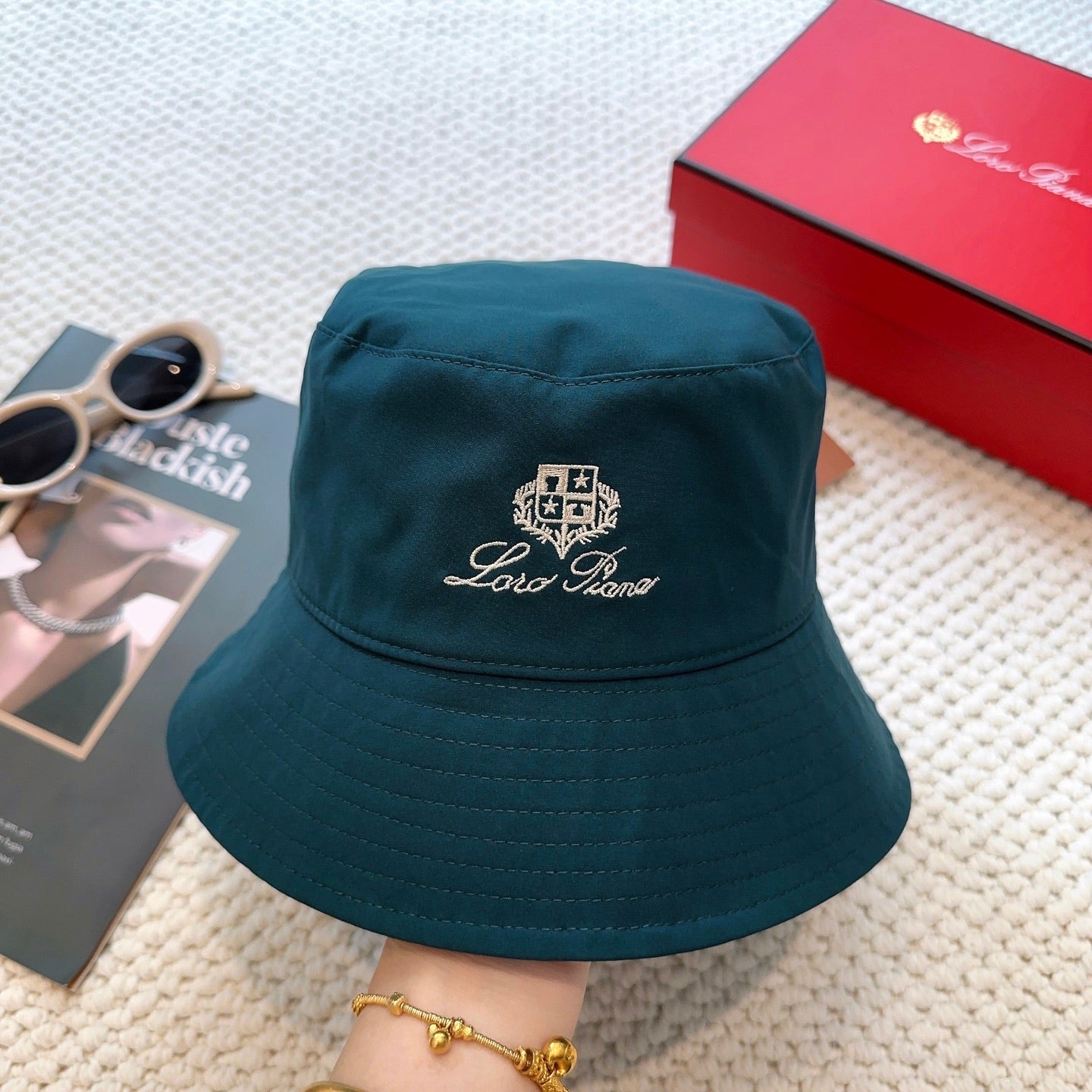 Loro Piana Unisex Bucket Hat
