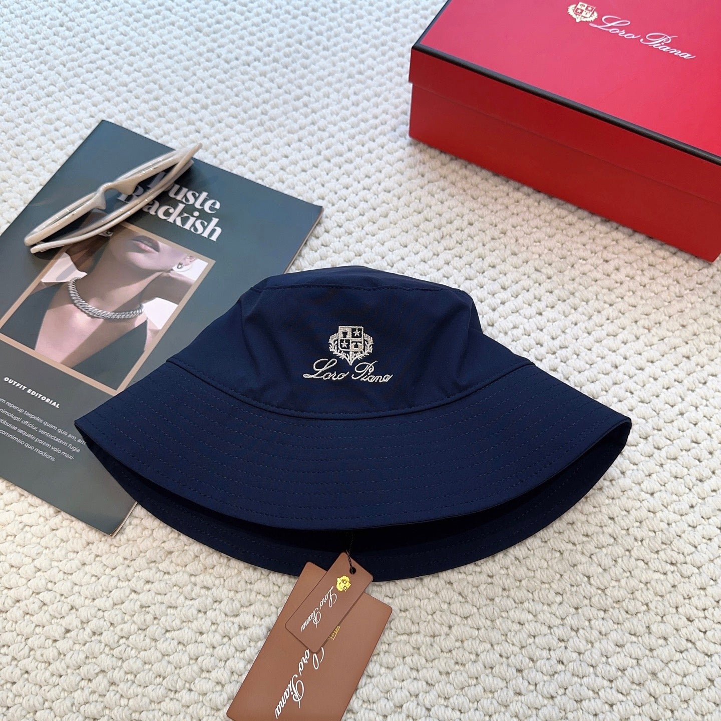 Loro Piana Unisex Bucket Hat