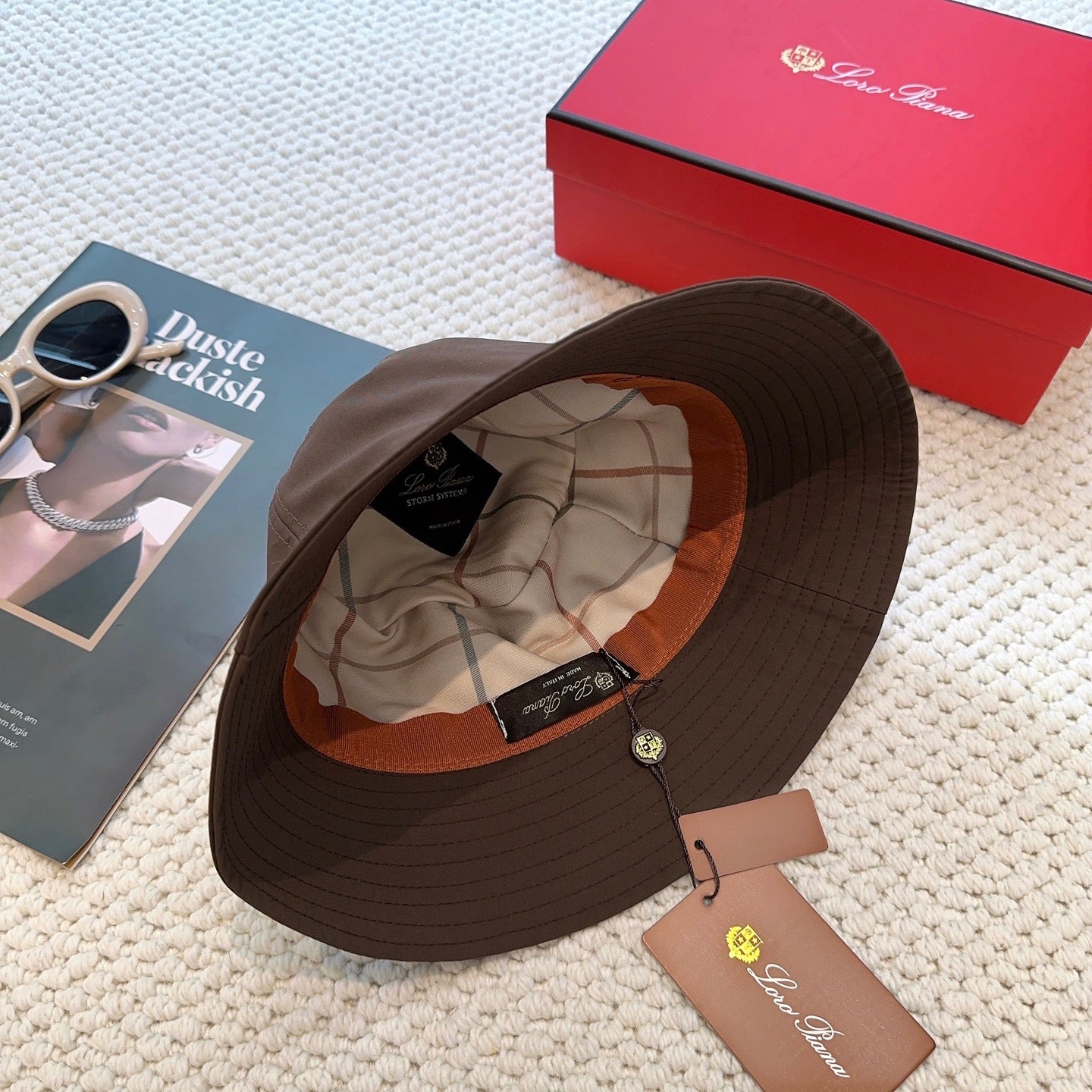 Loro Piana Unisex Bucket Hat