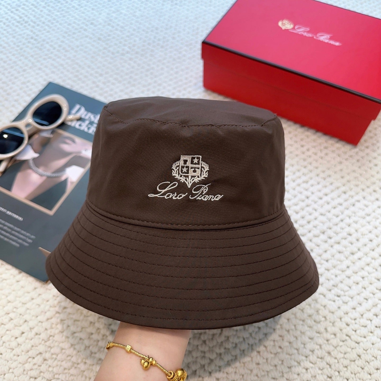 Loro Piana Unisex Bucket Hat