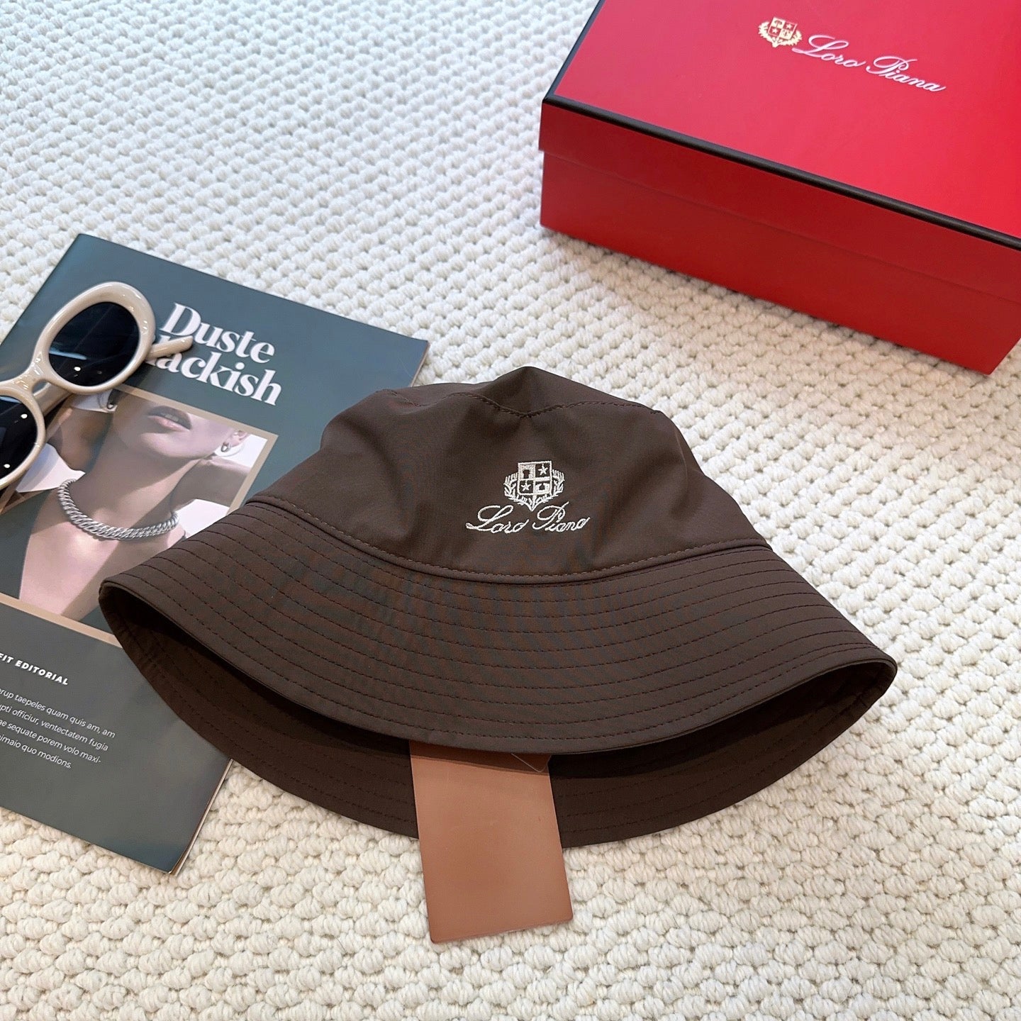 Loro Piana Unisex Bucket Hat