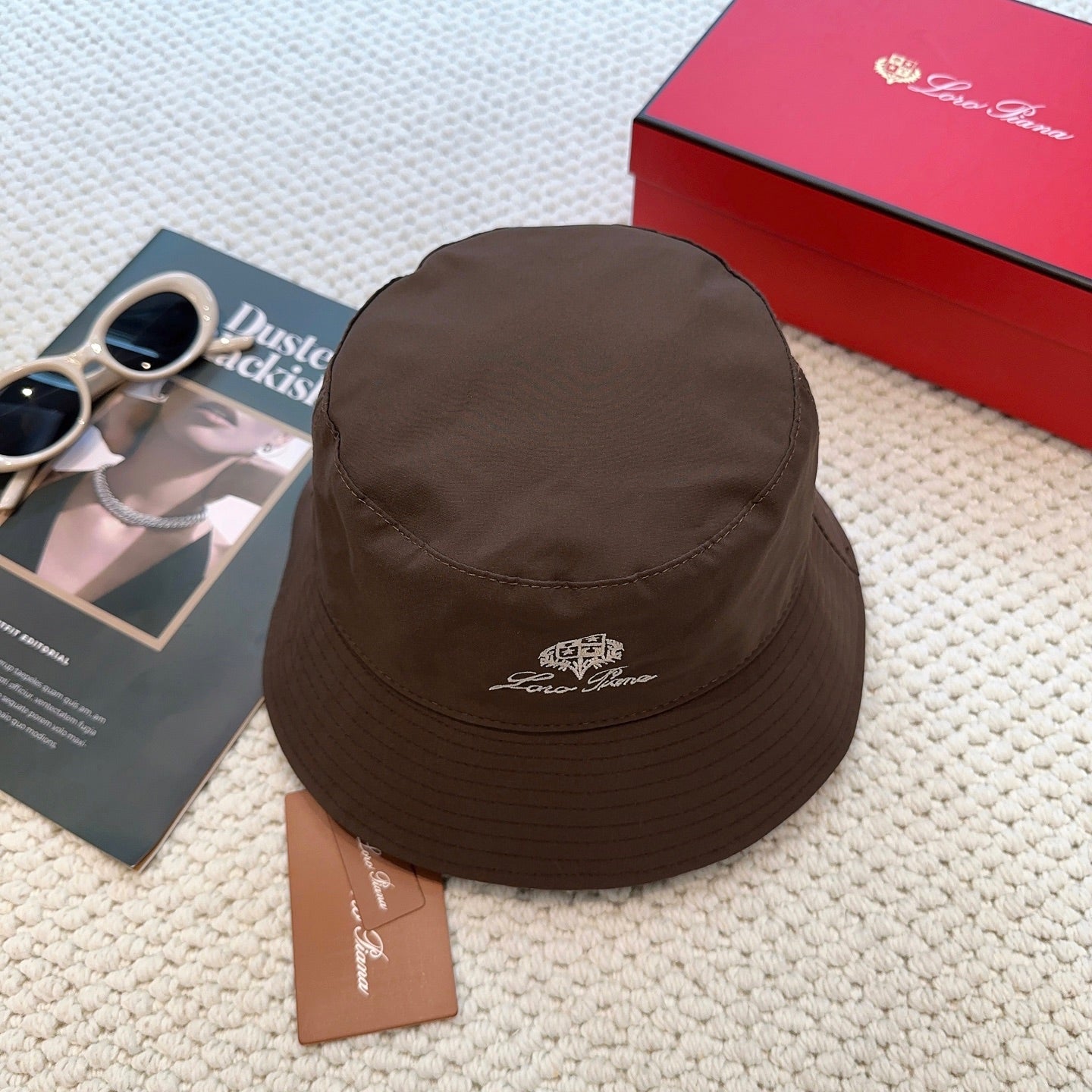 Loro Piana Unisex Bucket Hat