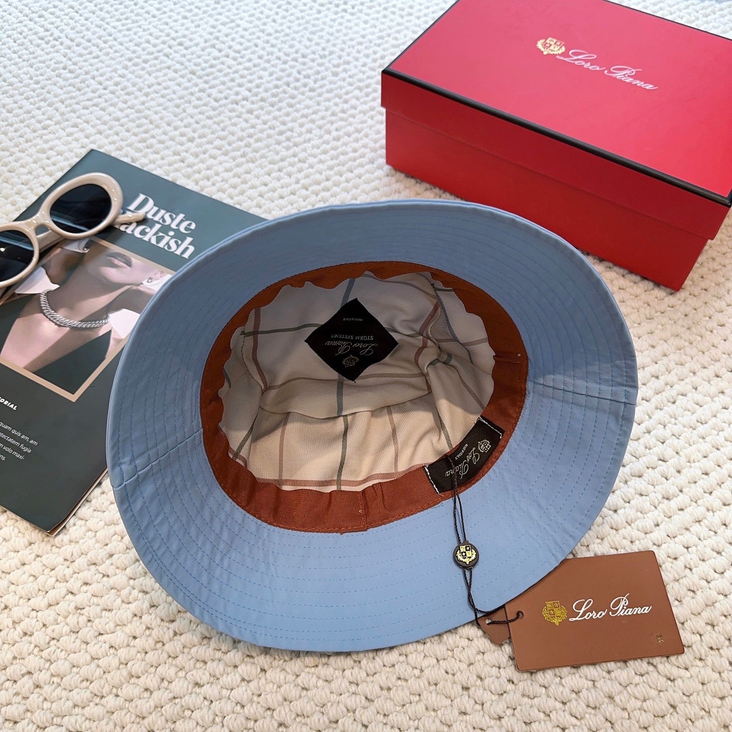 Loro Piana Unisex Bucket Hat