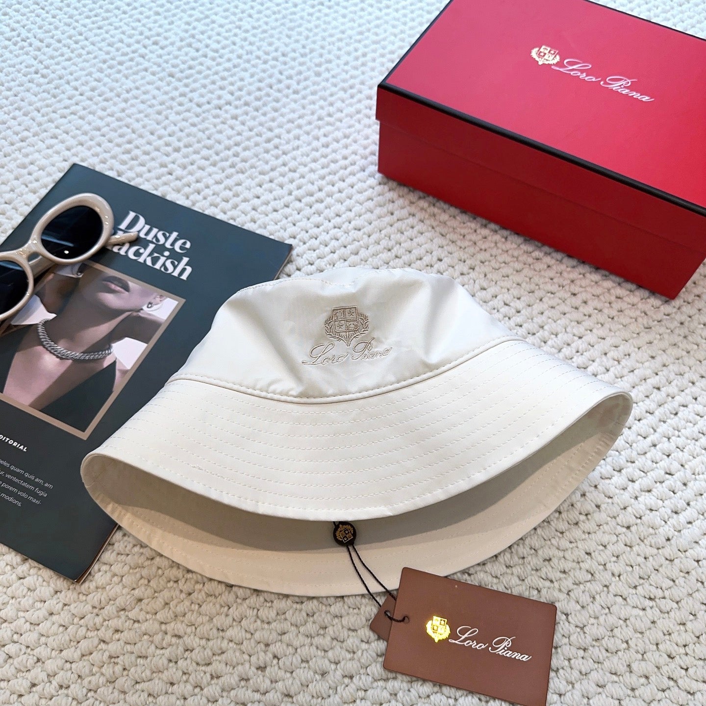 Loro Piana Unisex Bucket Hat