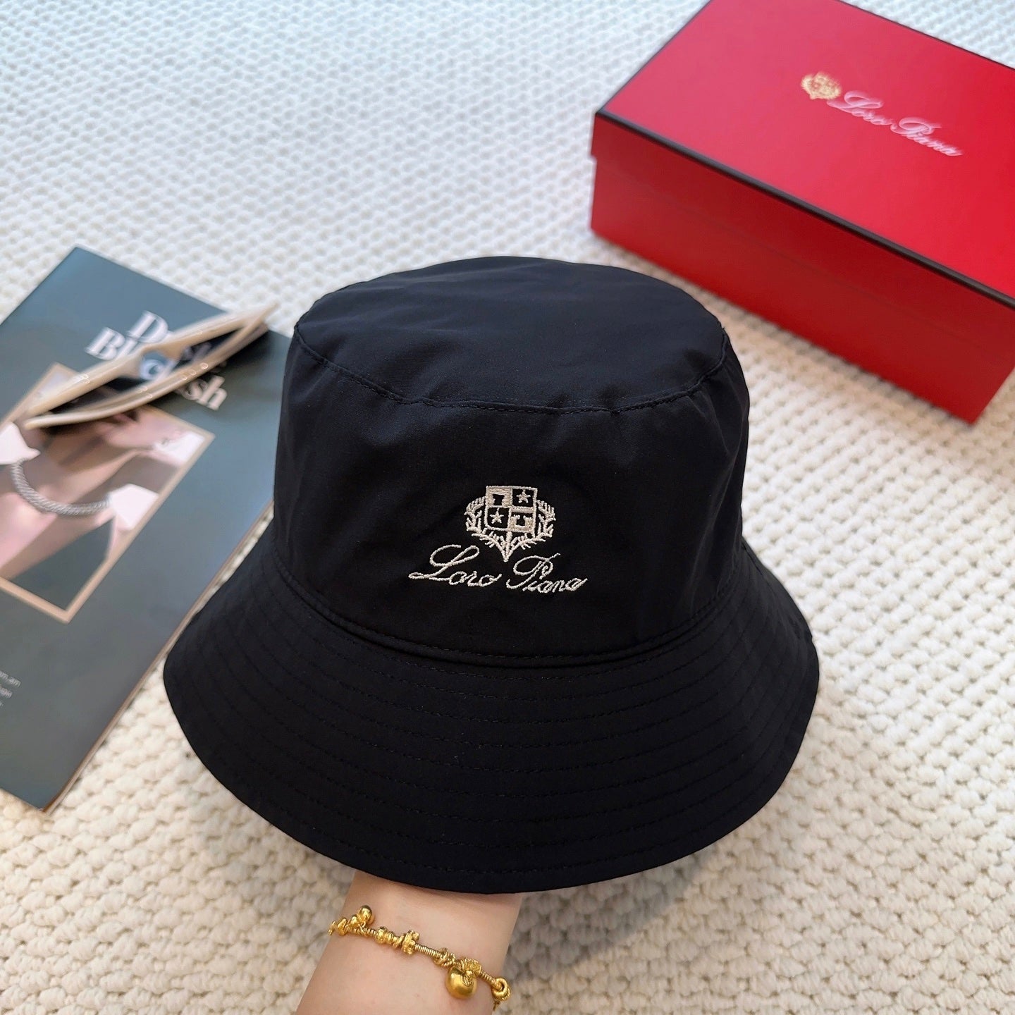 Loro Piana Unisex Bucket Hat