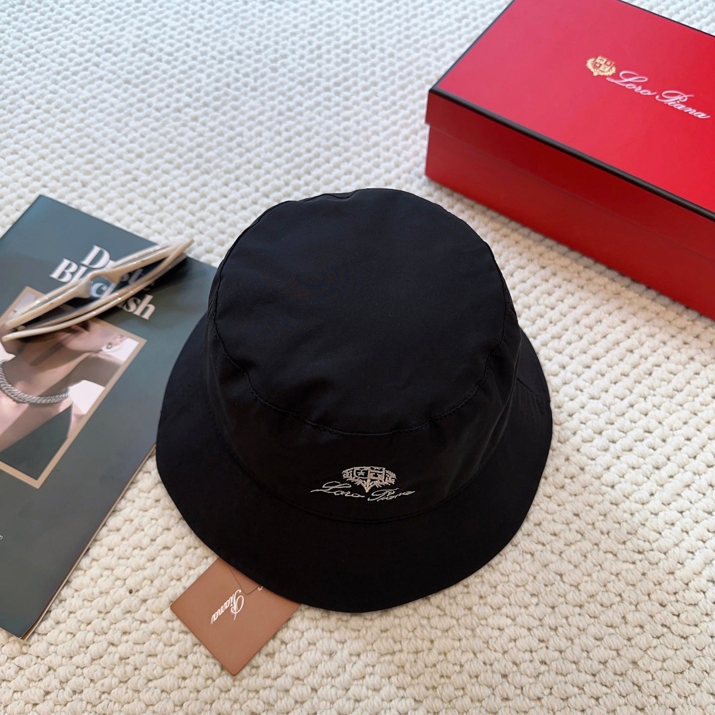 Loro Piana Unisex Bucket Hat