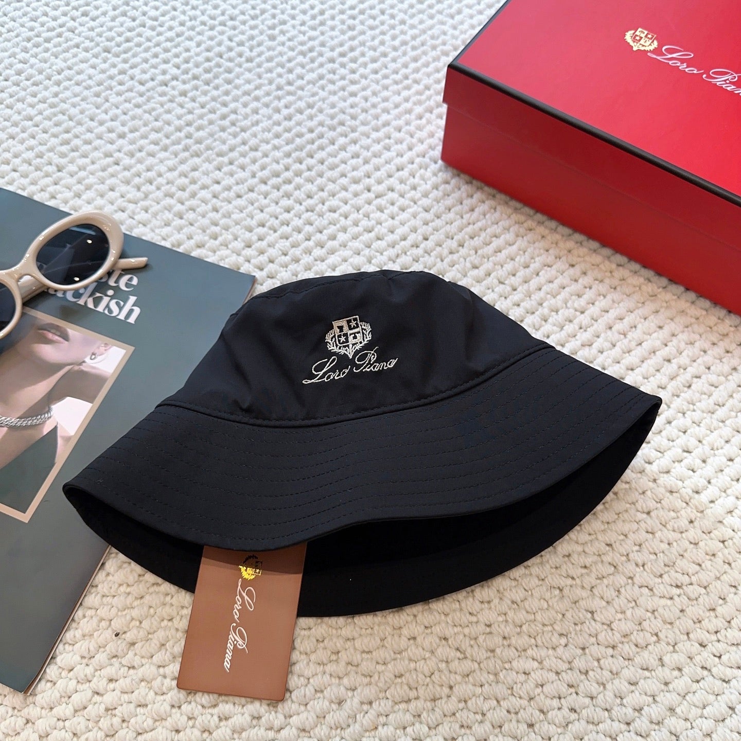 Loro Piana Unisex Bucket Hat